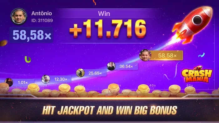 Ikon kategori crash games dengan graf pengganda